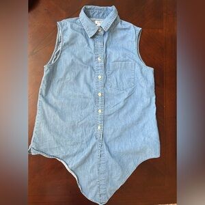 J. Crew Light Blue Denim Shirt